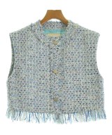 UNITED ARROWS（ユナイテッドアローズ）ベスト 青 サイズ:F レディース/2200649057191