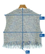 UNITED ARROWS（ユナイテッドアローズ）ベスト 青 サイズ:F レディース/2200649057191