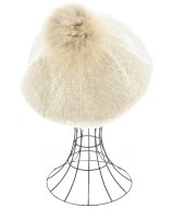 UNITED ARROWS（ユナイテッドアローズ）ニットキャップ・ビーニー 白 サイズ:- レディース/2200646223025