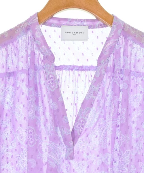 UNITED ARROWS（ユナイテッドアローズ）ブラウス 紫 サイズ:F レディース/2200641351037