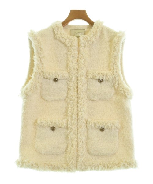 UNITED ARROWS(ユナイテッドアローズ)ノーカラージャケット 白 サイズ:36(S位)/2200646928166