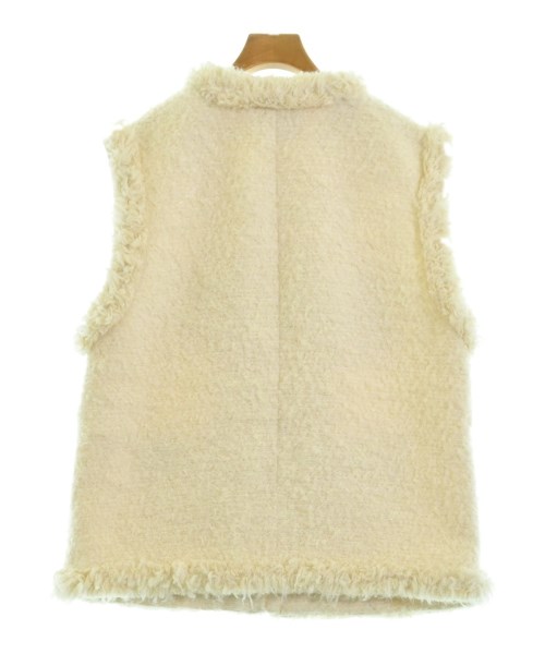 UNITED ARROWS（ユナイテッドアローズ）ノーカラージャケット 白 サイズ:36(S位) レディース/2200646928166