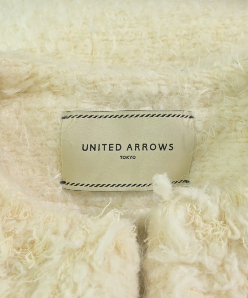 UNITED ARROWS（ユナイテッドアローズ）ノーカラージャケット 白 サイズ:36(S位) レディース/2200646928166