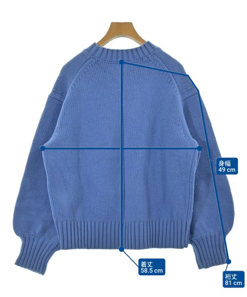 UNITED ARROWS（ユナイテッドアローズ）ニット・セーター 青 サイズ:-(M位) レディース/2200643502024