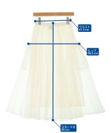 UNITED ARROWS（ユナイテッドアローズ）ロング・マキシ丈スカート 白 サイズ:-(S位) レディース/2200656196128
