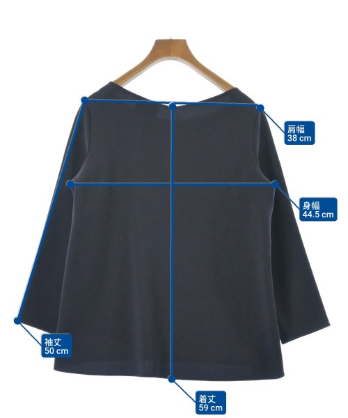 UNITED ARROWS（ユナイテッドアローズ）ブラウス 紺 サイズ:40(M位) レディース/2200650841130