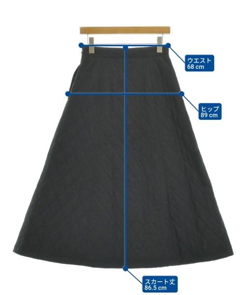 UNITED ARROWS（ユナイテッドアローズ）ロング・マキシ丈スカート 黒 サイズ:38(M位) レディース/2200651228091