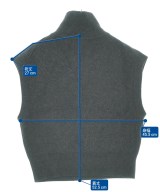 UNITED ARROWS（ユナイテッドアローズ）ベスト/ノースリーブ グレー サイズ:-(M位) レディース/2200656679027