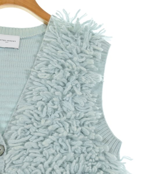 UNITED ARROWS（ユナイテッドアローズ）ベスト 青 サイズ:-(L位) レディース/2200656851010