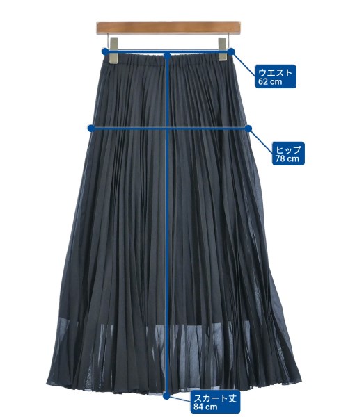 UNITED ARROWS（ユナイテッドアローズ）ロング・マキシ丈スカート 紺 サイズ:36(S位) レディース/2200656870028