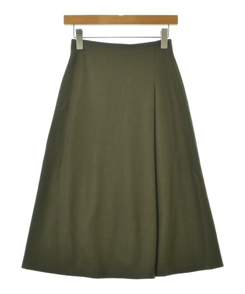 UNITED ARROWS(ユナイテッドアローズ)ひざ丈スカート カーキ サイズ:34(XS位)/2200657077068