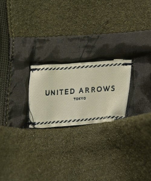 UNITED ARROWS（ユナイテッドアローズ）ひざ丈スカート カーキ サイズ:34(XS位) レディース/2200657077068
