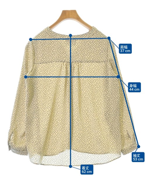 UNITED ARROWS（ユナイテッドアローズ）ブラウス ベージュ サイズ:36(S位) レディース/2200648229025