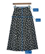 UNITED ARROWS（ユナイテッドアローズ）ロング・マキシ丈スカート 黒 サイズ:34(XS位) レディース/2200649410095