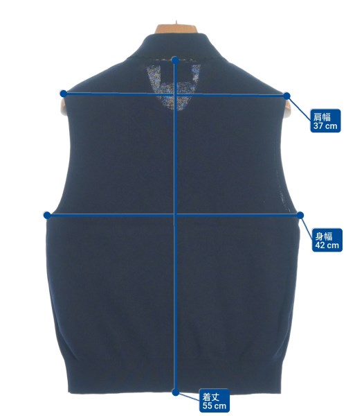 UNITED ARROWS（ユナイテッドアローズ）ベスト 紺 サイズ:-(M位) レディース/2200651699044