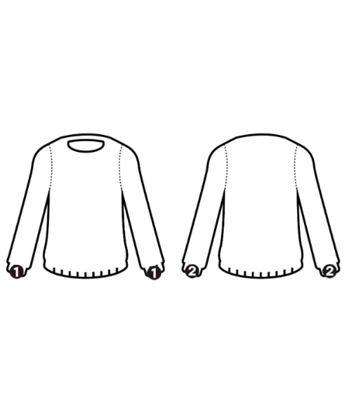 UNITED ARROWS（ユナイテッドアローズ）ニット・セーター 白 サイズ:F レディース/2200658392016