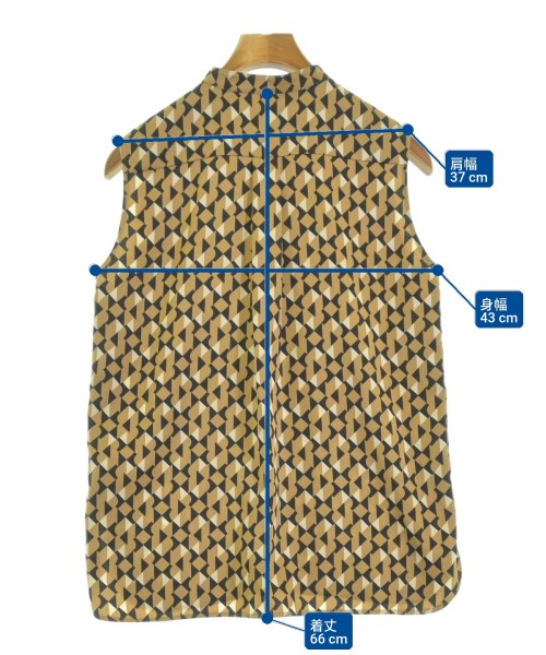 UNITED ARROWS（ユナイテッドアローズ）ブラウス ベージュ サイズ:38(M位) レディース/2200658553387