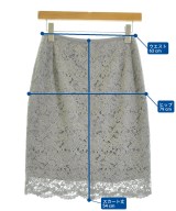 UNITED ARROWS（ユナイテッドアローズ）ひざ丈スカート グレー サイズ:36(S位) レディース/2200658671036