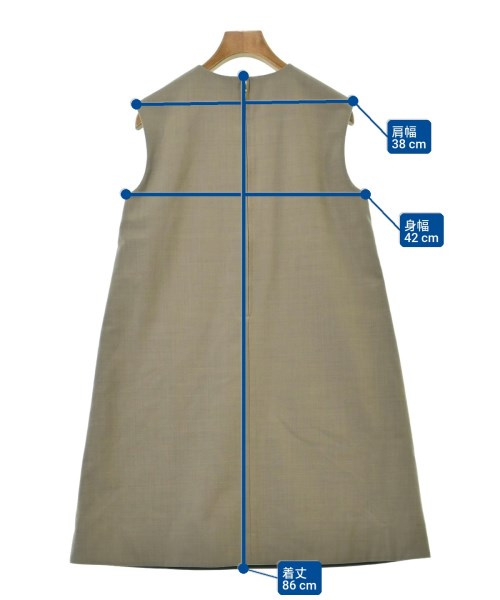 UNITED ARROWS（ユナイテッドアローズ）ワンピース ベージュ サイズ:F レディース/2200642654076