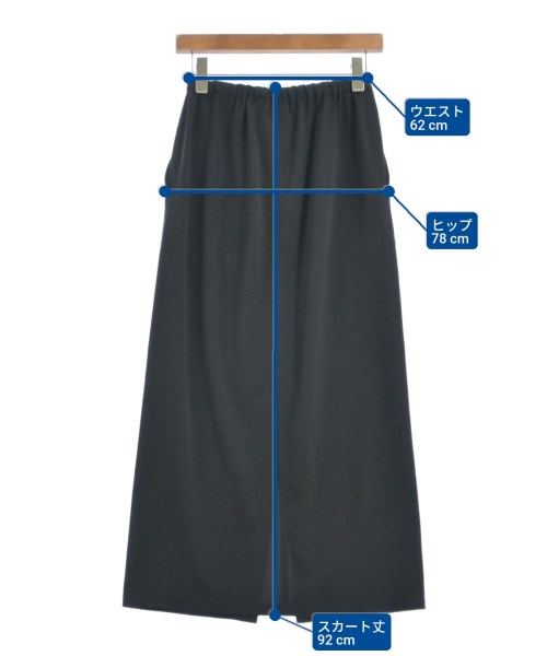 UNITED ARROWS（ユナイテッドアローズ）ロング・マキシ丈スカート 黒 サイズ:38(M位) レディース/2200652219012