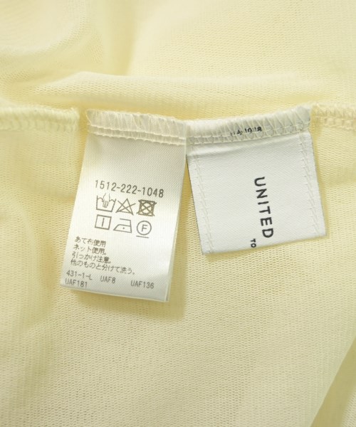 UNITED ARROWS（ユナイテッドアローズ）Tシャツ・カットソー 黄 サイズ:-(M位) レディース/2200653718033