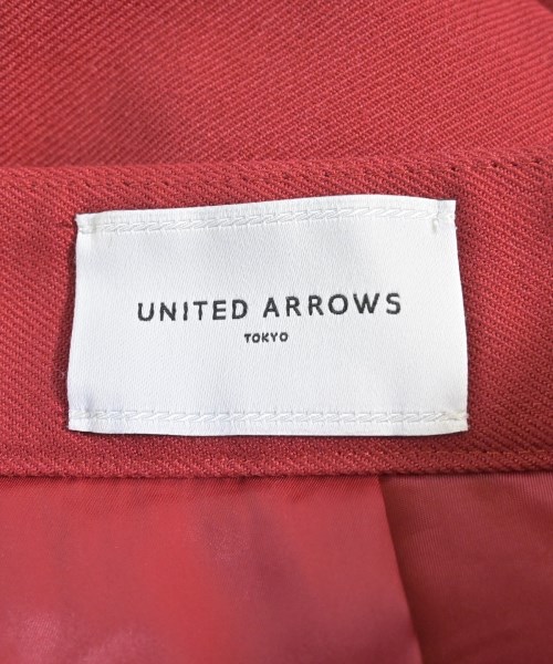 UNITED ARROWS（ユナイテッドアローズ）スラックス 赤 サイズ:36(S位) レディース/2200649749065
