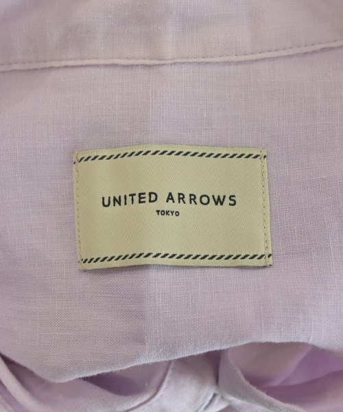 UNITED ARROWS（ユナイテッドアローズ）シャツワンピース ピンク サイズ:F レディース/2200649749072