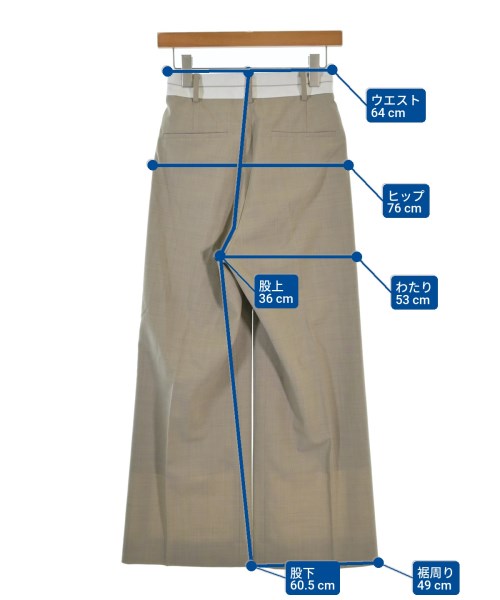 UNITED ARROWS（ユナイテッドアローズ）スラックス グレー サイズ:34(XS位) レディース/2200653335087