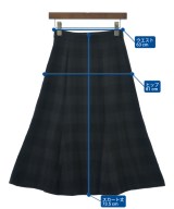 UNITED ARROWS（ユナイテッドアローズ）ロング・マキシ丈スカート 黒 サイズ:34(XS位) レディース/2200651911023