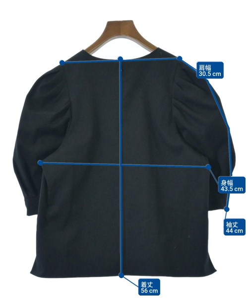 UNITED ARROWS（ユナイテッドアローズ）ブラウス 紺 サイズ:38(M位) レディース/2200659715036