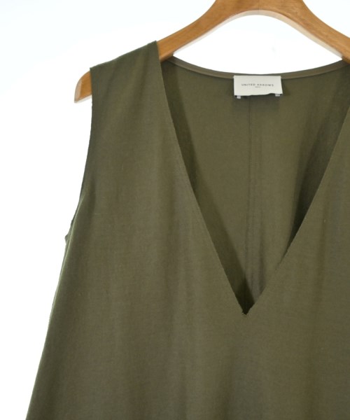 UNITED ARROWS（ユナイテッドアローズ）ワンピース カーキ サイズ:36(S位) レディース/2200659851024
