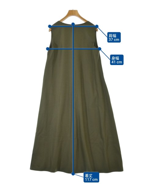 UNITED ARROWS（ユナイテッドアローズ）ワンピース カーキ サイズ:36(S位) レディース/2200659851024