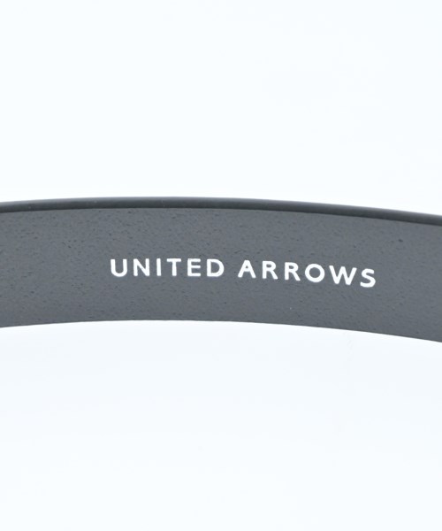 UNITED ARROWS（ユナイテッドアローズ）ベルト 黒 サイズ:F レディース/2200657857028