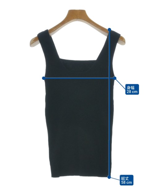 UNITED ARROWS（ユナイテッドアローズ）ベスト/ノースリーブ 黒 サイズ:-(XS位) レディース/2200659835062