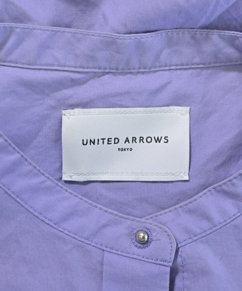 UNITED ARROWS（ユナイテッドアローズ）シャツワンピース 紫 サイズ:36(S位) レディース/2200660195049