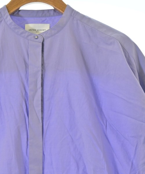 UNITED ARROWS（ユナイテッドアローズ）シャツワンピース 紫 サイズ:36(S位) レディース/2200660195049