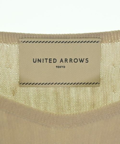 UNITED ARROWS（ユナイテッドアローズ）ニット・セーター ベージュ サイズ:F レディース/2200656079070