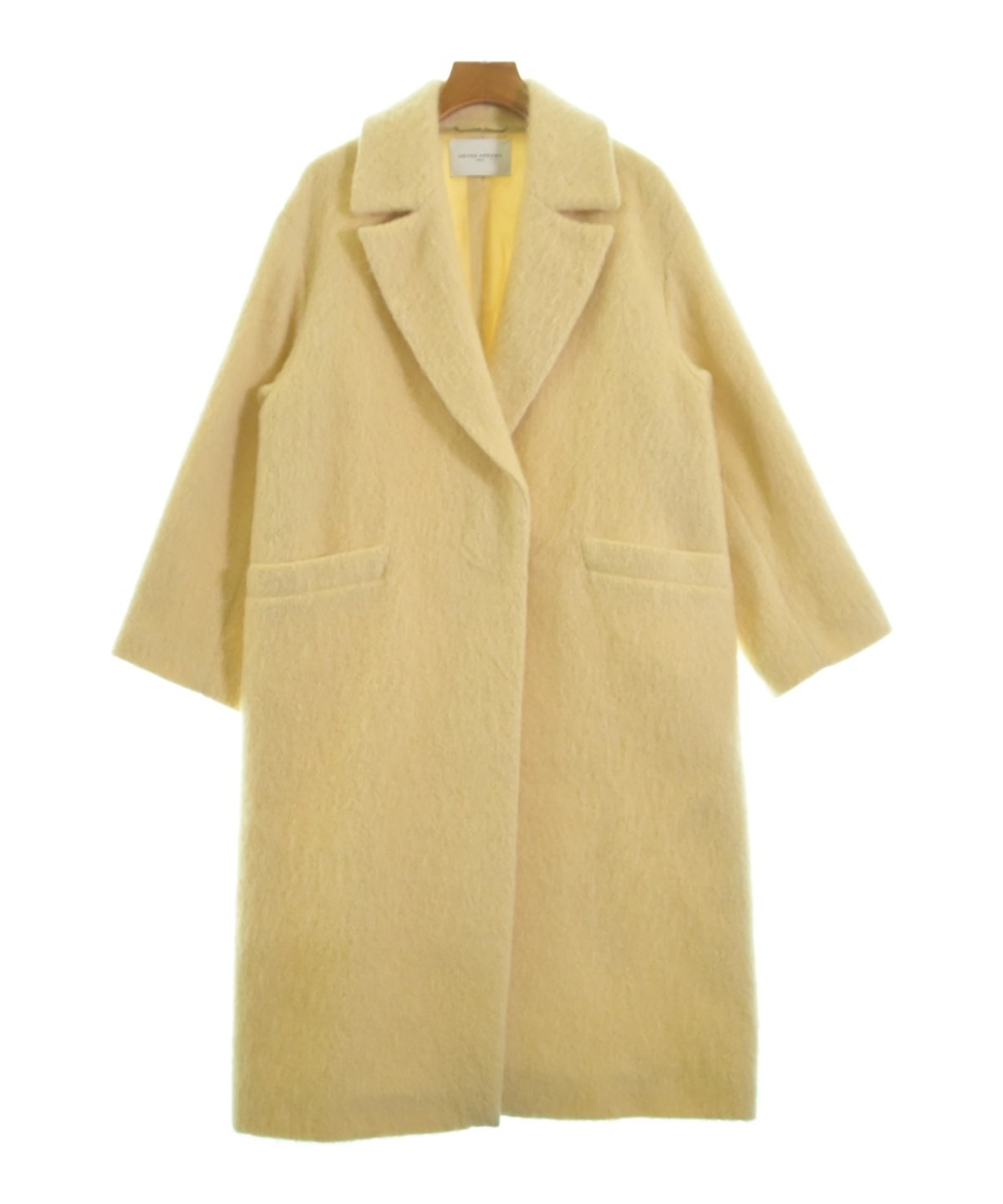 UNITED ARROWS（ユナイテッドアローズ）チェスターコート 黄 サイズ:34