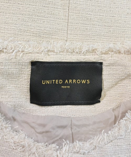 UNITED ARROWS（ユナイテッドアローズ）ノーカラージャケット ベージュ サイズ:40(M位) レディース/2200660727158