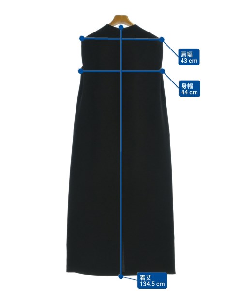 UNITED ARROWS（ユナイテッドアローズ）ワンピース 黒 サイズ:38(M位) レディース/2200659059246