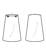 UNITED ARROWS（ユナイテッドアローズ）ロング・マキシ丈スカート 紺 サイズ:38(M位) レディース/2200661589052