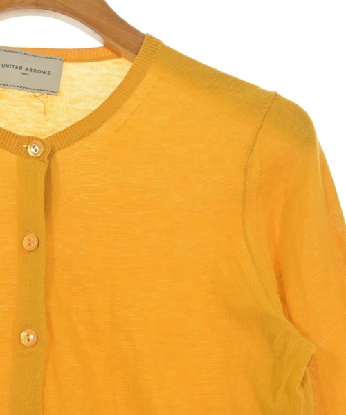 UNITED ARROWS（ユナイテッドアローズ）カーディガン 黄 サイズ:-(S位) レディース/2200658889196