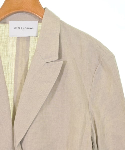 UNITED ARROWS（ユナイテッドアローズ）テーラードジャケット ベージュ サイズ:38(M位) レディース/2200662192039