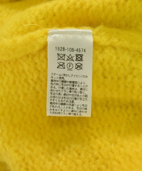 UNITED ARROWS（ユナイテッドアローズ）カーディガン 黄 サイズ:F レディース/2200706883046