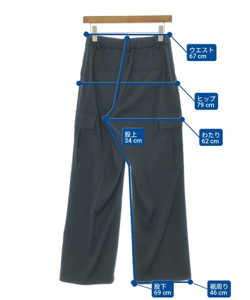 UNITED ARROWS（ユナイテッドアローズ）カーゴパンツ 紺 サイズ:38(M位) レディース/2200706883060