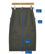 UNITED ARROWS（ユナイテッドアローズ）ひざ丈スカート 茶 サイズ:38(M位) レディース/2200710504029