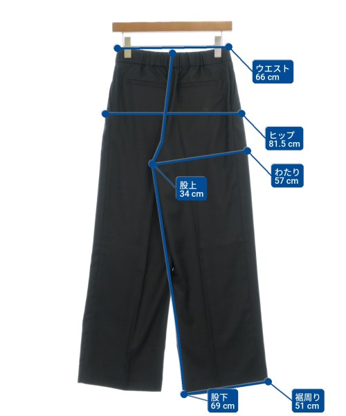 UNITED ARROWS（ユナイテッドアローズ）スラックス 黒 サイズ:38(M位) レディース/2200710628046