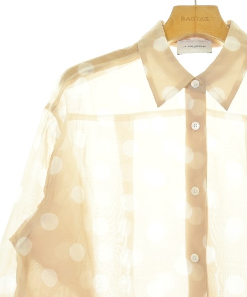 UNITED ARROWS（ユナイテッドアローズ）カジュアルシャツ ベージュ サイズ:36(S位) レディース/2200710667052
