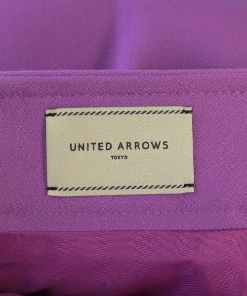 UNITED ARROWS（ユナイテッドアローズ）ロング・マキシ丈スカート 紫 サイズ:40(M位) レディース/2200710923028