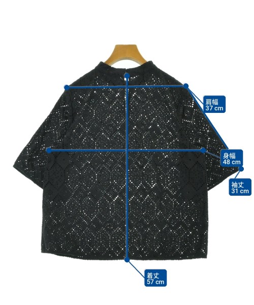 UNITED ARROWS（ユナイテッドアローズ）ブラウス 黒 サイズ:F レディース/2200711206045